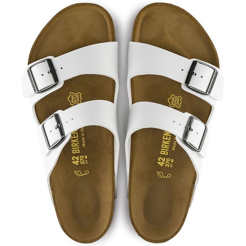 Birkenstock Birko Flor Arizona Herre Hvite | NO 315PJJ